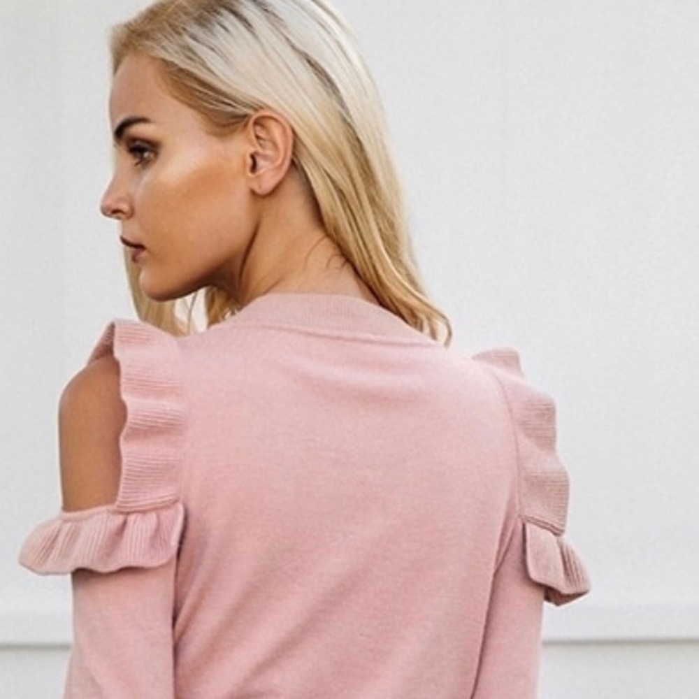 Cold Shoulder Sweaters. Only 1 left. No reorder. - Picture 5 of 8